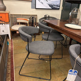 MOES CHAIRS PAIR