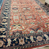 RUG 5.5X8.4 SALMON BLACK