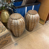 PEDESTAL END TABLE