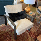 HIDE METAL ARMCHAIR