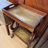 END TABLE STAMPED METAL