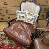 OLD HICKORY TANNERY MULTI FABRIC CHAIR