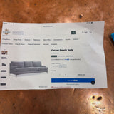 BERNHARDT CARVER SOFA