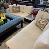 MIGNOTTI SECTIONAL W END TABLES 4PC