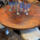 COPPER TOP ARTISAN DINING TABLE