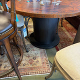 COPPER TOP ARTISAN DINING TABLE