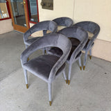 MODERN CHAIRS GRAY SET 6