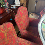 PAISLEY CHAIR RED