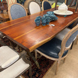 LIVE EDGE DINING TABLE