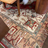 RUG 9X11 TAN PUMPKIN OLIVE