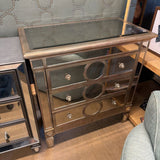 MIRRORED NITESTAND