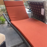 PATIO FRONTGATE CHAISE W RUST PAD