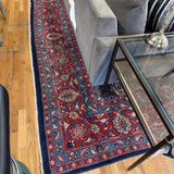 RUG RED BLUE 9.6X12