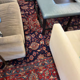 RUG RED BLUE 9.6X12