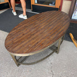 OVAL COFFEE TABLE