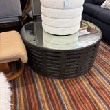COFFEE TABLE W MIRRORED TOP