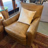 TOMMY BAHAMA LEATHER CHAIR
