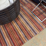 RUG STRIPE MULTI 9X12