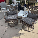 ALUMINUM SWIVEL CHAIR