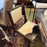 HAIR ON HIDE CHAIR AS IS