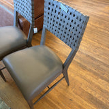 LEATHER CHAIR AS IS