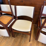MODEL 89 TEAK DINING CHAIRS SET 6