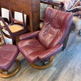 EKORNES CHAIR W OTTOMAN