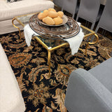 PERIGOLD GLASS TOP COFFEE TABLE