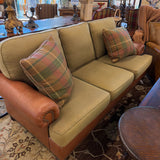 FABRIC LEATHER SOFA
