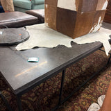 STONE TOP COFFEE TABLE