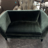 MITCHEL GOLD LOVESEAT GREEN