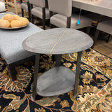 SERRIED END TABLE