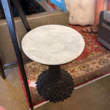 STONE TOP END TABLE