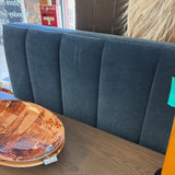 PLATFORM BED KING BLUE