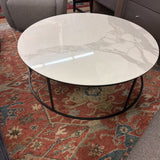 STONE TOP COFFEE TABLE