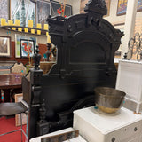 ORNATE BLACK BED QUEEN
