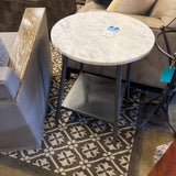 STONE TOP END TABLE
