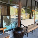 LARGE VASE W TWIGS