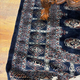 RUG NAVY 6.2X9