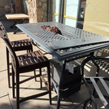 PATIO PUB TABLE W FIRE PIT