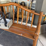 LOG LIVE EDGE BENCH
