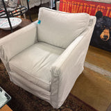 SLIPCOVER SWIVEL CHAIR
