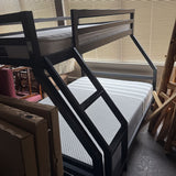 R&B BUNK TWIN FULL W TRUNDLE & 3 MATTRESSES