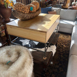 WEST ELM POP UP COFFEE TABLE