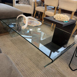 BO CONCEPTS GLASS COFFEE TABLE