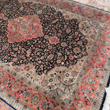 RUG BLACK SALMON 6X9