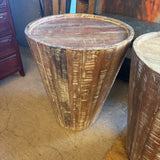 WOOD END TABLE