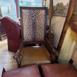 HIDE LEATHER ARMCHAIR