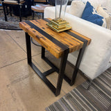 END TABLE BUTCHER BLOCK