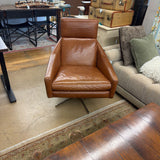 LEATHER SWIVEL CHAIR